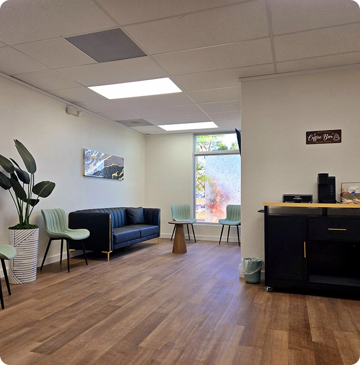 Wellen Family Dental office waiting area