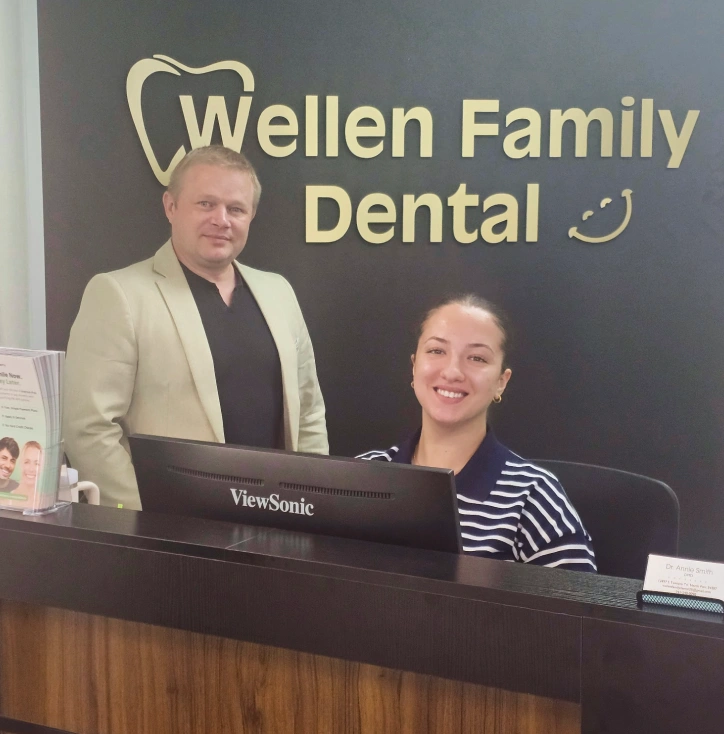 Wellen Family Dental front desk staff, North Port, FL